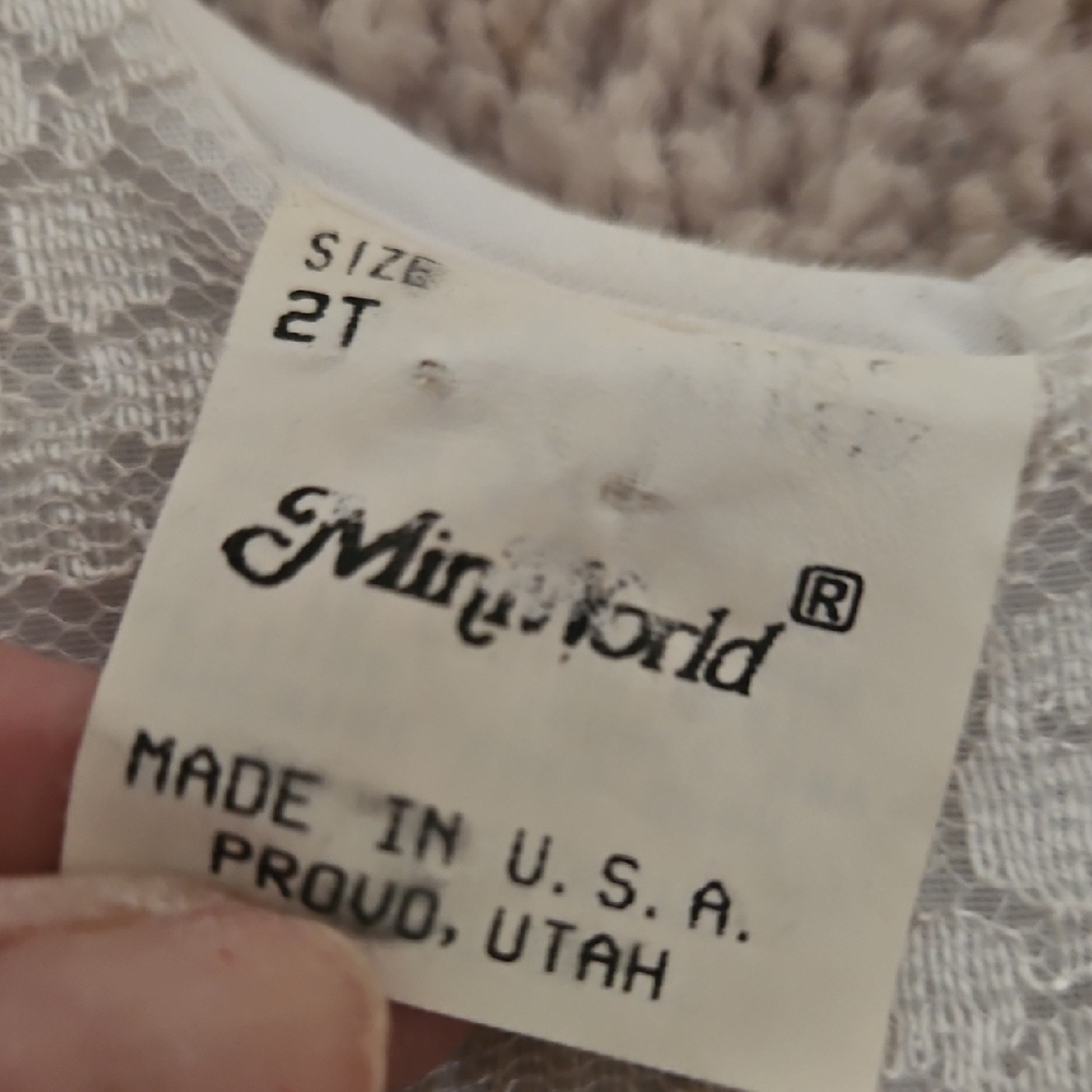 Elegant White Lace Dress for Kids